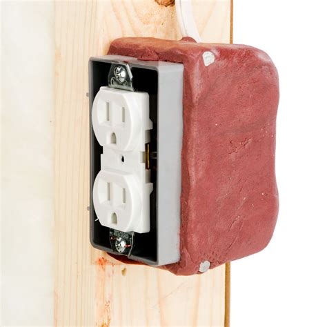 electrical boxes that dont need puddy pads|non metal electrical boxes.